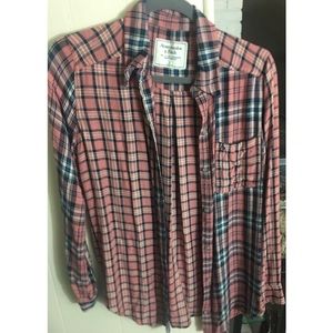 Boyfriend flannel from Abercrombie and Fitch